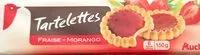 Mängden socker i Tartelettes fraise
