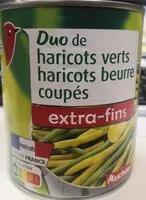 Mängden socker i Duo haricots verts et haricots beurre extra fins coupés