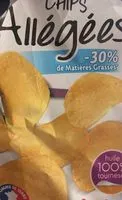 Mängden socker i Chips allégées