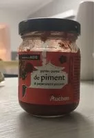 Mängden socker i Purée de piments forts