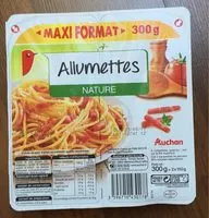 Mängden socker i Allumettes nature qualité supérieure