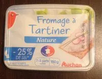 Mängden socker i Mon moment fromager Nature-25% de sel*
