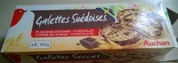 Mängden socker i Galettes à l'avoine nappés de chocolat 150g