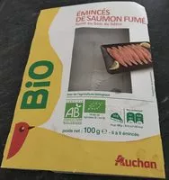 Mängden socker i Emincés de saumon fumé BIO