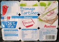 Mängden socker i Mon moment fromager Nature-25% de sel*