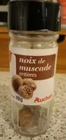 Mängden socker i Noix de Muscade entières