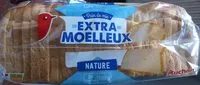 Mängden socker i Pain de mie nature extra moelleux 500g
