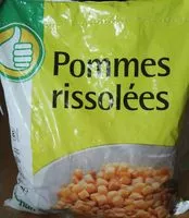 Mängden socker i Pommes rissolées