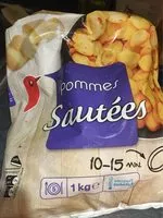 Mängden socker i Pommes sautées