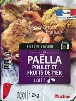 Mängden socker i Paella poulet et fruits de mer