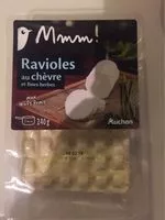 Mängden socker i Ravioles au fromage de chèvre frais et fines herbes