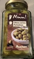 Mängden socker i Olives vertes Picholines