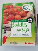 Mängden socker i Boulettes au soja tomate, basilic