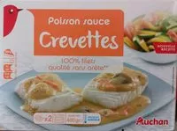 Mängden socker i Colin d'Alaska sauce crevettes, surgelé