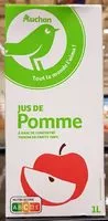 Mängden socker i Jus pomme à base de concentré