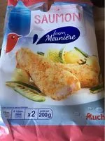 Mängden socker i saumon - façon meunière - Préparation à base de saumon Atlantique