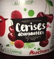 Mängden socker i Cerises dénoyautées au sirop