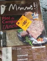 Mängden socker i Pâté de Campagne à l'Ancienne MMM!