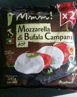 Mängden socker i Mozzarella di Bufala Campana AOPx2