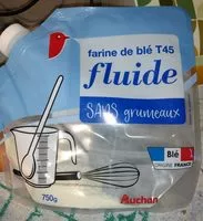 Mängden socker i Farine Fluide (origine blé français)Garantie sans grumeauxIdéale pour pâtisserie & cuisine