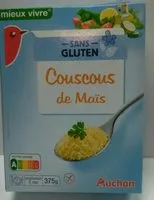 Mängden socker i Couscous de maïs sans gluten