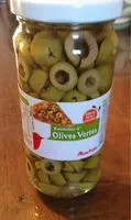 Mängden socker i Olives vertes rondelles