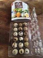 Mängden socker i Oeufs de caille x18