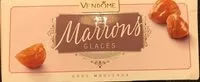 Mängden socker i Morceaux de marrons glacés - aux gousses de vanille bourbon de Madagascar