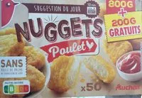 Mängden socker i Nuggets poulet