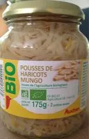 Mängden socker i Pousses de Haricots Mungo issues de l'agriculture biologique
