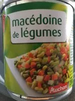 Mängden socker i Macédoine de légumes