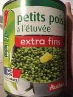 Mängden socker i Petits pois extra-fins à l'étuvée