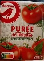 Mängden socker i Purée de tomates Saveur herbes de Provence