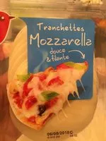 Mängden socker i Tranchettes Mozzarella Douce et filante