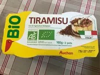 Mängden socker i Tiramisuissu de l'agriculture biologique Logo AB Logo Européen (feuille étoilée) IT-BIO-007Agriculture UE / non UE