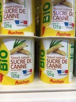 Mängden socker i Yaourt nature sucre de canne au lait entier issu de l'agriculture biologique