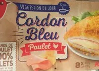 Mängden socker i Cordons bleus poulet x8