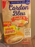 Mängden socker i Cordons bleus Poulet x10