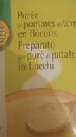 Mängden socker i Purée de pommes de terre en flocons