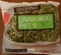 Mängden socker i Epinards hachés à la crème