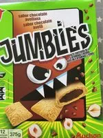 Mängden socker i Jumblies goût chocolat - noisettes