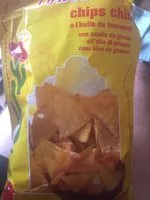 Mängden socker i Tortillas chips saveur chili