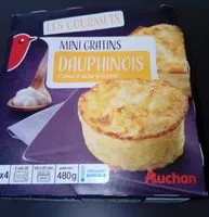 Mängden socker i Mini gratin de dauphinois à la crème fraîche & au comté