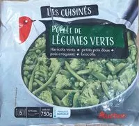 Mängden socker i Poêlée de Légumes Verts