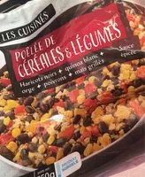 Mängden socker i Poêlée de céréales et légumes sauce épicée