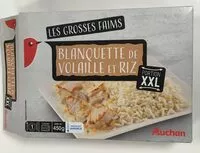Mängden socker i Blanquette de volaille et riz