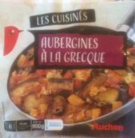 Mängden socker i Aubergines cuisinées à la Grecquechèvre et olive noire
