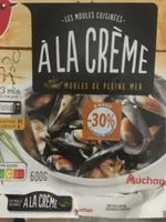 Mängden socker i Moules cuisinées à la crème