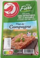 Mängden socker i Pâté de campagne à l'ancienne