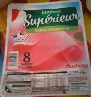 Mängden socker i Jambon supérieur sans couenne